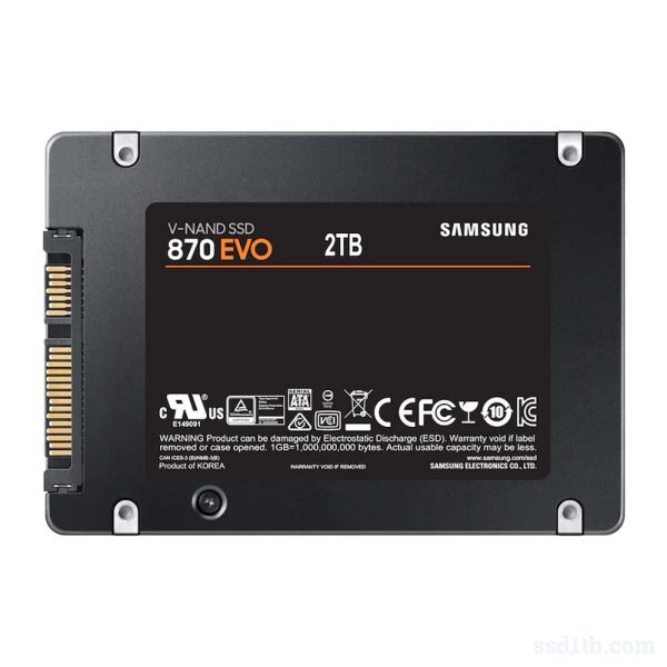 samsung 870 evo 2tb ssd